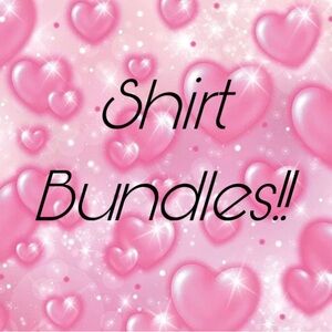 Y2K NWT shirt bundles all tagged xs